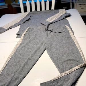 Lounging around pajamas